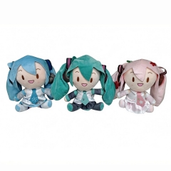 20CM 8寸三色初音组合 3款配套，一包12个出