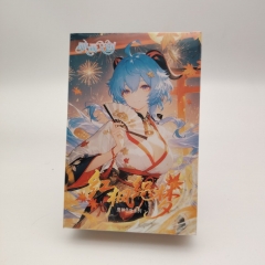 Genshin Impact Cartoon Anime Card Packs Booster Pack Paper Cards