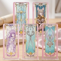 包含底座3MM 魔卡少女樱CLEAR CARD透明库洛牌篇全系43款透明库洛牌无缝夹层内