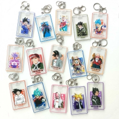 15 Styles Dragon Ball Z Anime Card Holder Bag With Lanyard