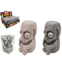12PCS/SET Moai Shout 2 Ver. Squeeze Toy Anti Stress Release