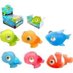 12PCS/SET Waterworld Animal Fish Squeeze Toy Anti Stress Release