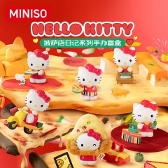 6个 HelloKitty披萨店日记系列手办盲盒