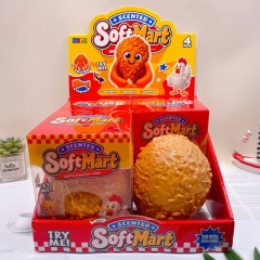 4PCS/SET Chicken leg‌ Shape Squeeze Toy Anti Stress Release