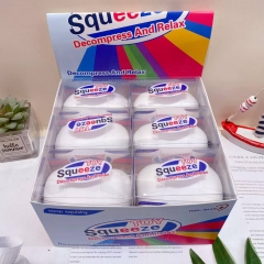 12PCS/SET Soap Shape Squeeze Toy Anti Stress Release
