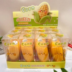 12PCS/SET Food Corn Shape Squeeze Toy Anti Stress Release