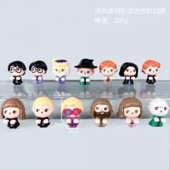 13PCS/SET Harry Potter Cartoon Anime PVC Figure