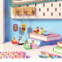 8个 52TOYS 蜡笔小新敲击解压系列