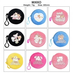 mikko 动漫毛绒零钱包收纳包耳机包硬币零钱包（5个起批）