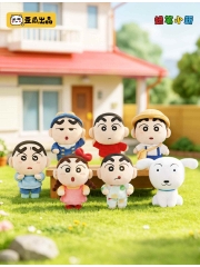 6个 蜡笔小新-毛绒挂件古早系列（盲盒）