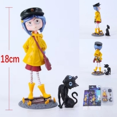 6.5-18cm Coraline & the Secret Door Coraline Cartoon Anime PVC Figures