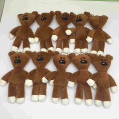 15CM 10PCS/SET Mr.Bean Cartoon Anime  Plush Toy Pendant