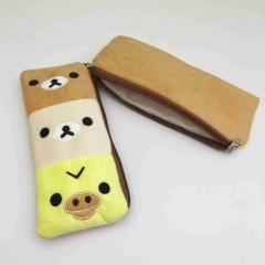 20*8CM 轻松熊零钱包毛绒公仔包包卡通玩偶笔袋耳机包