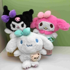 3PCS/SET 20CM Sanrio My Melody Cinnamoroll Cartoon Anime Plush Toy Doll