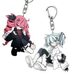 2 Styles Hatsune Miku Teto Cartoon Anime Acrylic Keychain