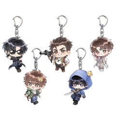 5 Styles Tomb Notes Cartoon Anime Acrylic Keychain