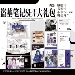 Tomb Notes Cartoon Pin Anime Bookmark Postcard