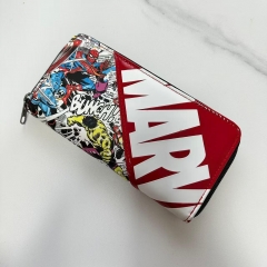 Marvel Comics Cartoon Purse Anime Long Wallet