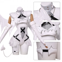胜利女神cos服布兰尔纯白小恶魔翅膀cosplay二次元动漫服纯欲制服