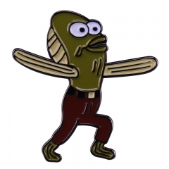 SpongeBob SquarePants Cartoon Decorative Alloy Anime Brooch Pin Badge