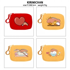 KIRIMI酱 动漫毛绒零钱包收纳包耳机包硬币零钱包