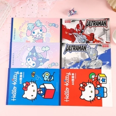 三丽鸥家族画画本卡通a4儿童涂鸦本草稿本草稿纸积分记录本