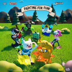 （Officially Licensed ）6PCS/SET Adventure Time Cartoon Surprise Blind Box Anime PVC Figures