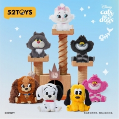 （Officially Licensed ）6PCS/SET Disney Cartoon Surprise Blind Box Anime Plush Toy Figures
