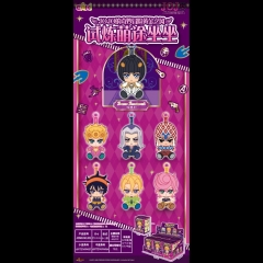 （Officially Licensed ）6PCS/SET JoJo's Bizarre Adventure Cartoon Surprise Blind Box Anime Plush Toy Figures