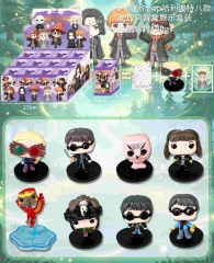 2寸 迷你pop哈利波特八款 混12只盲盒展示盒装  一箱60套，拆装