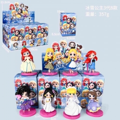 冰雪公主3代8款 重量:357g 一箱60套，拆装