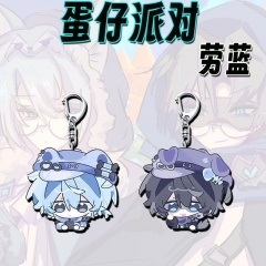 2 Styles Eggy Party Cartoon Anime Acrylic Keychain