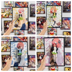 A4五等分花嫁三玖新娘手办立体画潮玩礼物摆件动漫手办批发代发