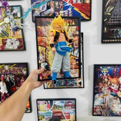 A4七龙珠孙悟空贝吉塔手办立体画