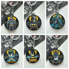 7 Styles Batman Cartoon Anime Alloy Keychain