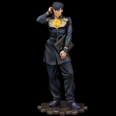 25cm JoJo's Bizarre Adventure Higashikata Josuke Cartoon Anime PVC Figure