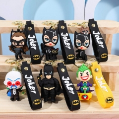 18 Styles Batman The Joker Cartoon Anime Figure Keychain