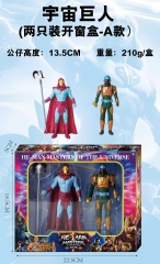 2PCS/SET 13.5CM He-Man & T.M.O.T.U. Cartoon Anime PVC Figure