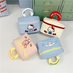 4 Styles Sanrio Hello Kitty Cartoon Anime Cosmetic Bag
