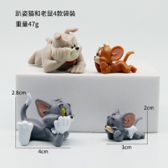 趴姿猫和老鼠4款袋装