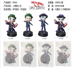 4PCS/SET The Joker Cartoon Anime PVC Figure