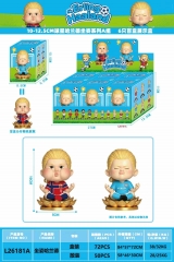 10-12.5cm 6PCS/SET Football Star Cartoon Surprise Blind Box Anime PVC Figure