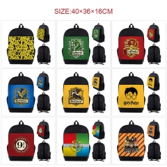 10 Styles Harry Potter Cartoon Anime Canvas Backpack Bag