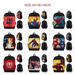 10 Styles Marvel Comics Cartoon Anime Canvas Backpack Bag