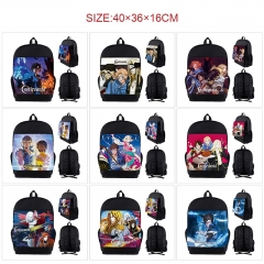 10 Styles Castlevania Cartoon Anime Canvas Backpack Bag