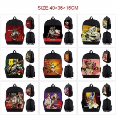 10 Styles Hades Cartoon Anime Canvas Backpack Bag