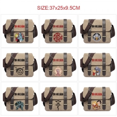 10 Styles Fullmetal Alchemist Cartoon Canvas Anime Shoulder Bag
