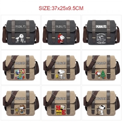 10 Styles Peanuts Cartoon Canvas Anime Shoulder Bag