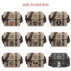 10 Styles The Nightmare Before Christmas Cartoon Canvas Anime Shoulder Bag