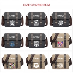 10 Styles K-Pop: Demon Hunters Cartoon Canvas Anime Shoulder Bag